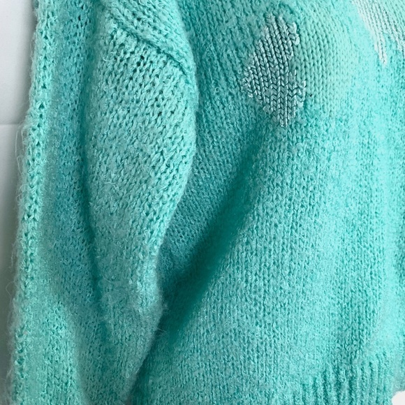 ANDREW ST JOHN Vintage V-Back Chunky Sweater sz M - Picture 2 of 16